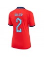 Ženski Nogometna dresi replika Anglija Kyle Walker #2 Gostujoči SP 2022 Kratek rokav